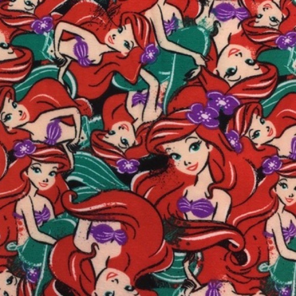 LULAROE | Disney Little Mermaid Ariel Leggings - Picture 4 of 4